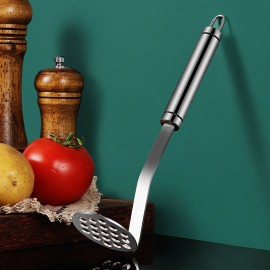 Stainless Steel Mud Manual Press Masher for Potato,fruit and tomato