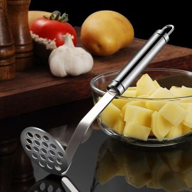 Stainless Steel Mud Manual Press Masher for Potato,fruit and tomato