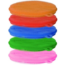 Multi-purpose Safe Silicone Brush Cleaning Mat Pads Heat-Resistant Dish Washing Brush Cleaner Scrubber Kitchen Supplies