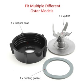 Parts for Oster Osterizer Blender Cutter Blade Base Cap Gasket