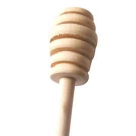 High Quality Honey Stir Bar Mixing   Handle Jar Spoon Practical 1Pc Wood Dipper Honey Long Stick Supplies Honey Kitchen Tools