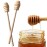 High Quality Honey Stir Bar Mixing   Handle Jar Spoon Practical 1Pc Wood Dipper Honey Long Stick Supplies Honey Kitchen Tools
