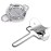 Dumpling Maker Dumpling Mold Dumpling Skin Machine Dumpling Filling Spoon Kitchen Utensils Stainless Steel Cookware Set Chinese Kitchen Gadgets