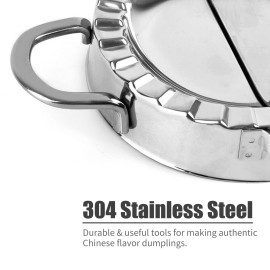 Dumpling Maker Dumpling Mold Dumpling Skin Machine Dumpling Filling Spoon Kitchen Utensils Stainless Steel Cookware Set Chinese Kitchen Gadgets