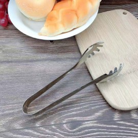 Kitchen Tongs Stainless Steel Cooking Tong for Baking Grilling BBQ Frying Serving Food Tong for Salad Buffet Steak Spaghetti Pasta Restaurant Kitchen Gadgets Dishwasher Safe