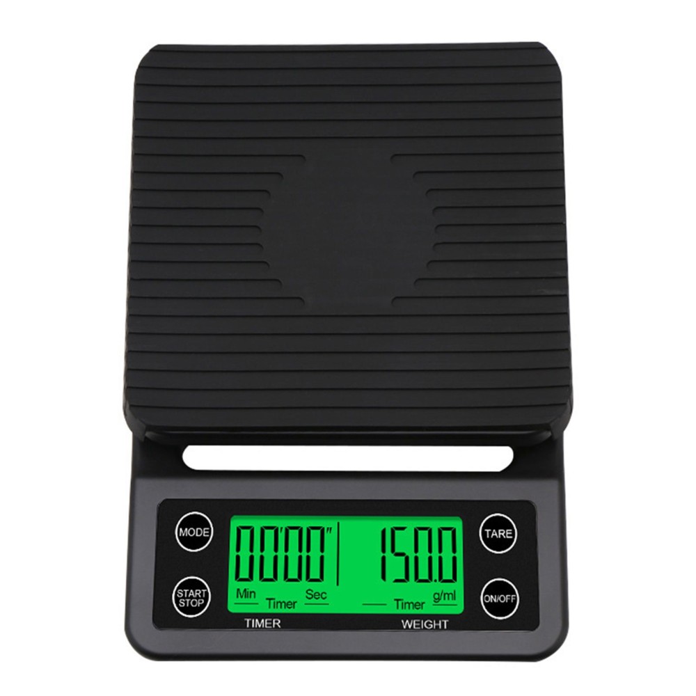 Accurate Electric Kitchen Scale,Coffee Scale with Timer High-precision Kitchen Scale Mini Electronic Platform Scale Food Weighing Scale