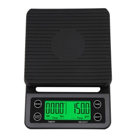 Accurate Electric Kitchen Scale,Coffee Scale with Timer High-precision Kitchen Scale Mini Electronic Platform Scale Food Weighing Scale