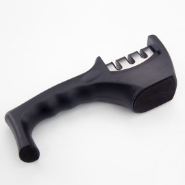 3-Stage Kitchen Knife Sharpener Detachable Head Manual Handheld Pull-Through Sharpener for Home Kitchen