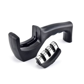 3-Stage Kitchen Knife Sharpener Detachable Head Manual Handheld Pull-Through Sharpener for Home Kitchen