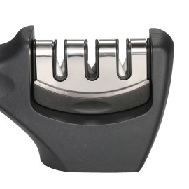 3-Stage Kitchen Knife Sharpener Detachable Head Manual Handheld Pull-Through Sharpener for Home Kitchen