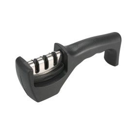 3-Stage Kitchen Knife Sharpener Detachable Head Manual Handheld Pull-Through Sharpener for Home Kitchen