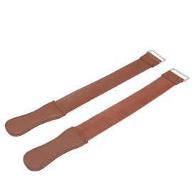 400/1000 3000/80000 Grit White Corundum Double-sided Whetstone with Leather Strop Angel Guide