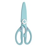 Poultry Shears with Protective Cover Stainless Steel Kitchen Scissors Multi-Purpose Scissors for Meat Chicken Fish Seafood BBQ