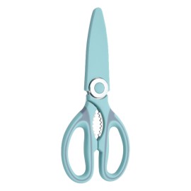 Poultry Shears with Protective Cover Stainless Steel Kitchen Scissors Multi-Purpose Scissors for Meat Chicken Fish Seafood BBQ