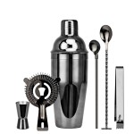6pcs Bar Cocktail Set Drink Making Shaker Kit Stainless Steel Mixer Making Gift