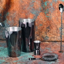 6pcs Bar Cocktail Set Drink Making Shaker Kit Stainless Steel Mixer Making Gift