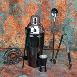 6pcs Bar Cocktail Set Drink Making Shaker Kit Stainless Steel Mixer Making Gift