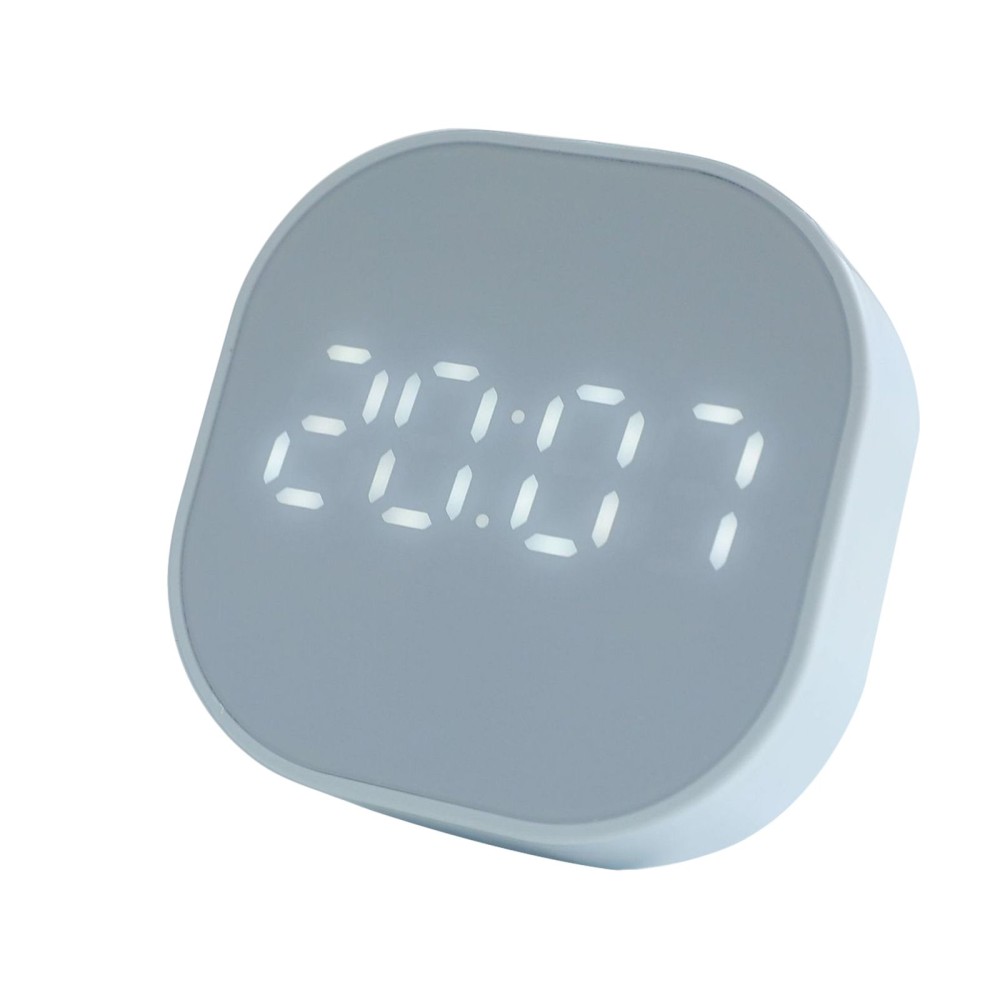 Digital Alarm Clock Desk Alarm Clock Kitchen Timers for Cooking Magnetic Countdown Timer USB Indoor Thermometer for Bedroom Kitchen Desk Classroom Teacher Study