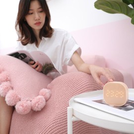 Digital Alarm Clock Desk Alarm Clock Kitchen Timers for Cooking Magnetic Countdown Timer USB Indoor Thermometer for Bedroom Kitchen Desk Classroom Teacher Study
