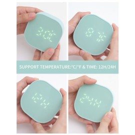 Digital Alarm Clock Desk Alarm Clock Kitchen Timers for Cooking Magnetic Countdown Timer USB Indoor Thermometer for Bedroom Kitchen Desk Classroom Teacher Study