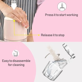 500mL Electric Meat Chopper Multi-function Food Chopper Garlic Grinder Mincer Cutter for Chopping Vegetables Fruits Onions Salad Boneless Meat