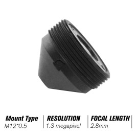 HD 1.3 Megapixel Pinhole Lens 2.8mm M12 Mount MTV Board CCTV Lens 1/3