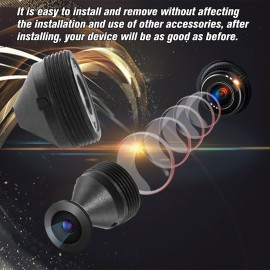 HD 1.3 Megapixel Pinhole Lens 2.8mm M12 Mount MTV Board CCTV Lens 1/3
