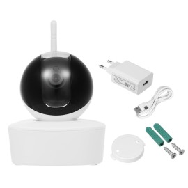 HD 1080P IP Camera Indoor Pan/Tilt WIFI IP Camera for Home/Baby/Pet 12pcs Infrared LED Lights Support Two Way Audio Motion Detection Phone APP Remote Control IR-CUT Filter Infrared Night View with TF Card Slot for CCTV Home Surveillance Security