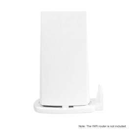 Wall Mount Bracket Holder Stand for Linksys Velop Dual-Band WiFi Router Protective Holder Bracket Stand,White(1 Pack)