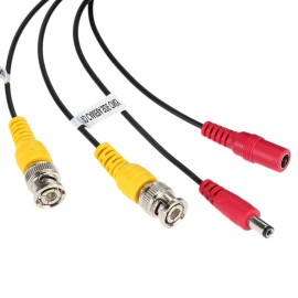 32ft(10m) BNC Video Power Siamese Cable for Surveillance Camera DVR Kit