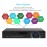 4CH 1080P Full High Definition Hybrid AHD/Analog/TVI/CVI/ DVR CCTV Digital Video Recorder DVR P2P Remote Phone Monitoring for Home office Security Surveillance System kit Camera (NO HDD) EU Plug