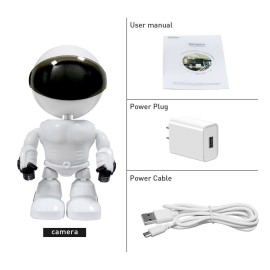 1080P Home Security Wireless Camera Robot Intelligent Motion Detection Auto-Tracking Baby Monitor Two-Way Audio Surveillance Camera