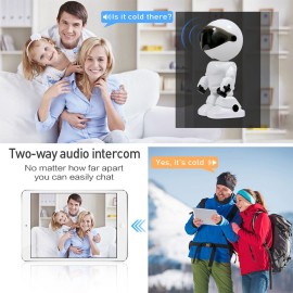 1080P Home Security Wireless Camera Robot Intelligent Motion Detection Auto-Tracking Baby Monitor Two-Way Audio Surveillance Camera