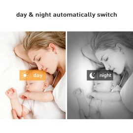 1080P Home Security Wireless Camera Robot Intelligent Motion Detection Auto-Tracking Baby Monitor Two-Way Audio Surveillance Camera