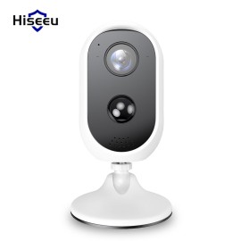 1080P High Definition Wireless WiFi Security Camera Rechargeable Battery Powered Home Surveillance Camera,IP65 Waterproof,PIR Motion Detection,Two Way Audio,Remote View,with 2pcs Rechargeable Battery