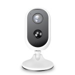 1080P High Definition Wireless WiFi Security Camera Rechargeable Battery Powered Home Surveillance Camera,IP65 Waterproof,PIR Motion Detection,Two Way Audio,Remote View,with 2pcs Rechargeable Battery