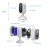 1080P High Definition Wireless WiFi Security Camera Rechargeable Battery Powered Home Surveillance Camera,IP65 Waterproof,PIR Motion Detection,Two Way Audio,Remote View,with 2pcs Rechargeable Battery