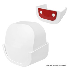 Screwless Wall Mount Replacement for eero 6 WiFi Router Holder Strong Adhesive Mount Easy to Install No Tools No Drilling Needed