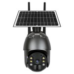 1080P Full HD Outdoor Security Camera Outdoor,  Solar Battery Powered Home Cameras with Night Vision, PIR Motion Detection, 2 Way Audio, IP65 Waterproof, Include Battery