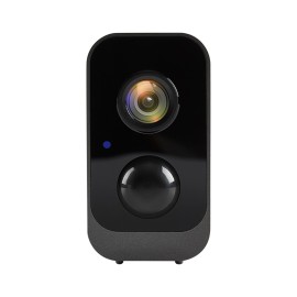 1080P Full High Definition Rechargeable Battery Security Camera Outdoor Waterproof Wireless WiFi Surveillance Camera with Infrared Night Vision,Two-way Audio,PIR Motion Detection with 2pcs Batteries
