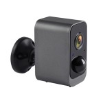 1080P Full High Definition Rechargeable Battery Security Camera Outdoor Waterproof Wireless WiFi Surveillance Camera with Infrared Night Vision,Two-way Audio,PIR Motion Detection with 2pcs Batteries