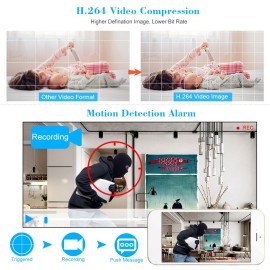 4CH Channel CCTV Video Recorder 1080P Hybrid NVR AHD TVI CVI DVR 5-in-1 P2P Cloud Network Support Plug and Play Phone APP Free CMS Browser View Motion Detection PTZ for CCTV Security Camera Surveillance System