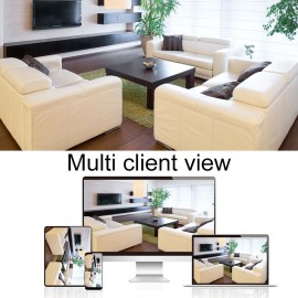 4CH Channel CCTV Video Recorder 1080P Hybrid NVR AHD TVI CVI DVR 5-in-1 P2P Cloud Network Support Plug and Play Phone APP Free CMS Browser View Motion Detection PTZ for CCTV Security Camera Surveillance System