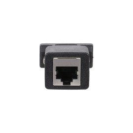 2PCS VGA to RJ45 Adapter VGA Male to RJ45 Adapter Ethernet Port Converter CAT5e CAT6 Network Cable Adapter