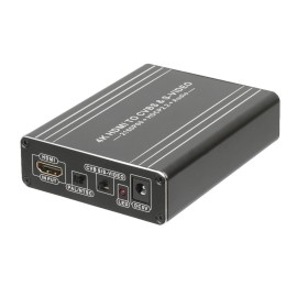 HDMI Converter HDMI to AV&SVideo Converter 4K UHD Image Quality Audio Video Synchronous Transmission Plug and Play US Plug