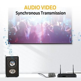 HDMI Converter HDMI to AV&SVideo Converter 4K UHD Image Quality Audio Video Synchronous Transmission Plug and Play US Plug