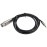 3.5mm to XLR  Audio Cable 3.5mm Male to Cannon Female Guitar Phone Sound Card Mixer Connetion Line  1.5m  Black