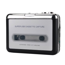 USB Cassette Player Portable Tape Convert Player Tape to MP3/CD Format Capture MP3 Audio Music Via USB