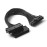 24Pin Dual Power Supply Adapter Cable 24 Pin Extension Cable Dual Power Supply 24Pin to 24Pin(20+4Pin) Start Cable 30cm
