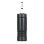 6.35mm Female to 3.5mm TRS Male Stereo Audio Adapter 6.35mm to 3.5mm Converter for Headphone Amplifier, Plastic